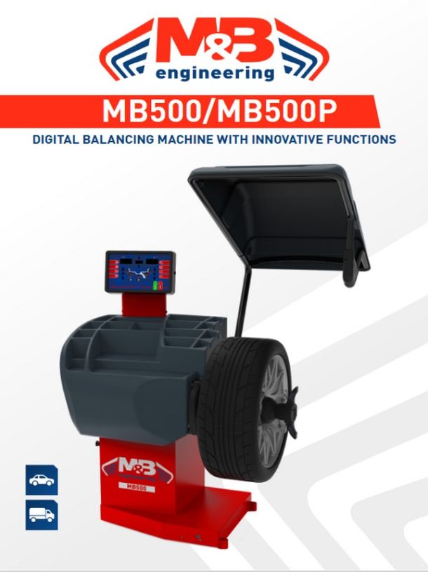 Katalog M&B afbalanceringsmaskine